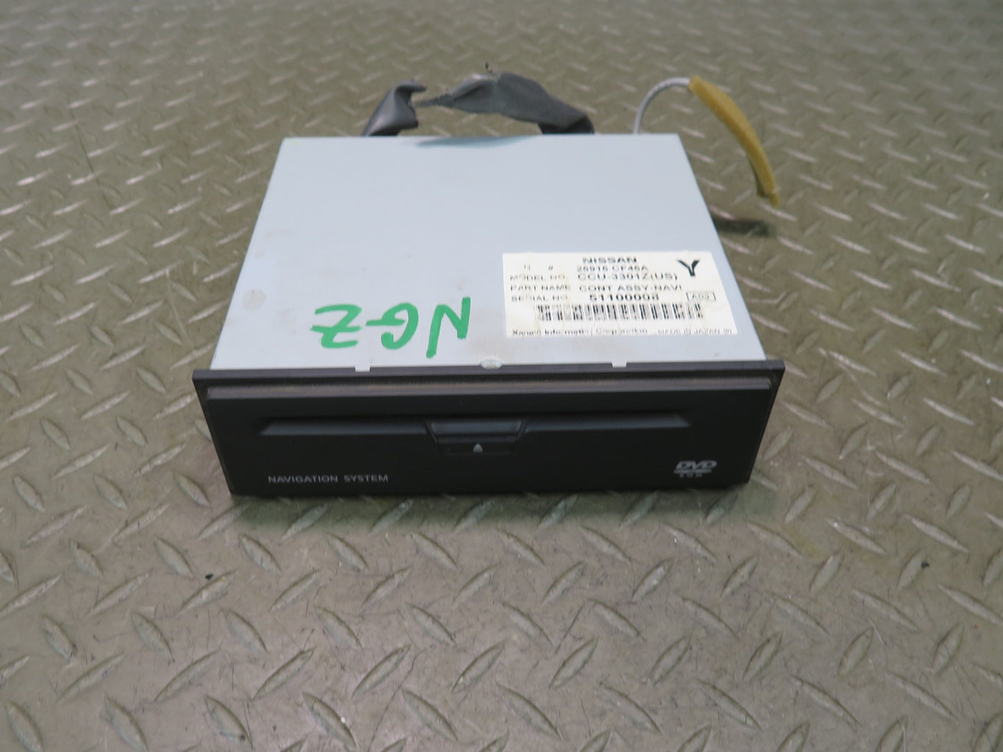 03-09 Nissan Z33 350Z GPS Navigation DVD Player 25915-CF45A OEM