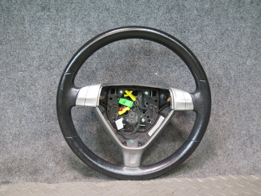 2005-2008 Porsche Boxster 987 Leather Steering Tiptronic W/ Controls Black