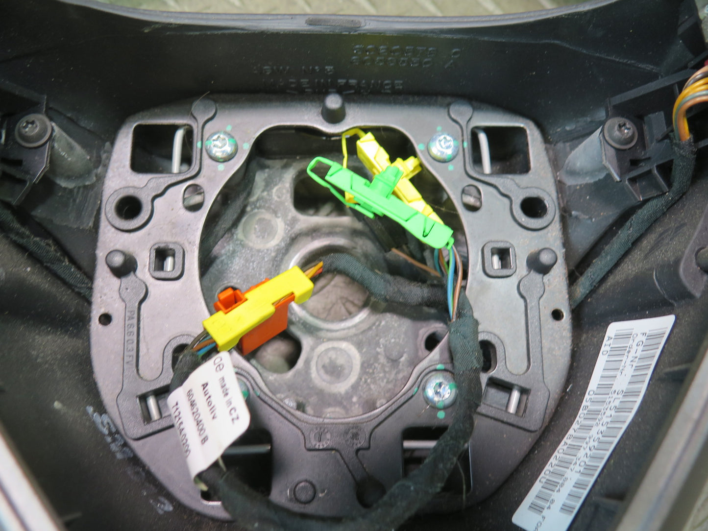 2005-2008 Porsche Boxster 987 Leather Steering Tiptronic W/ Controls Black