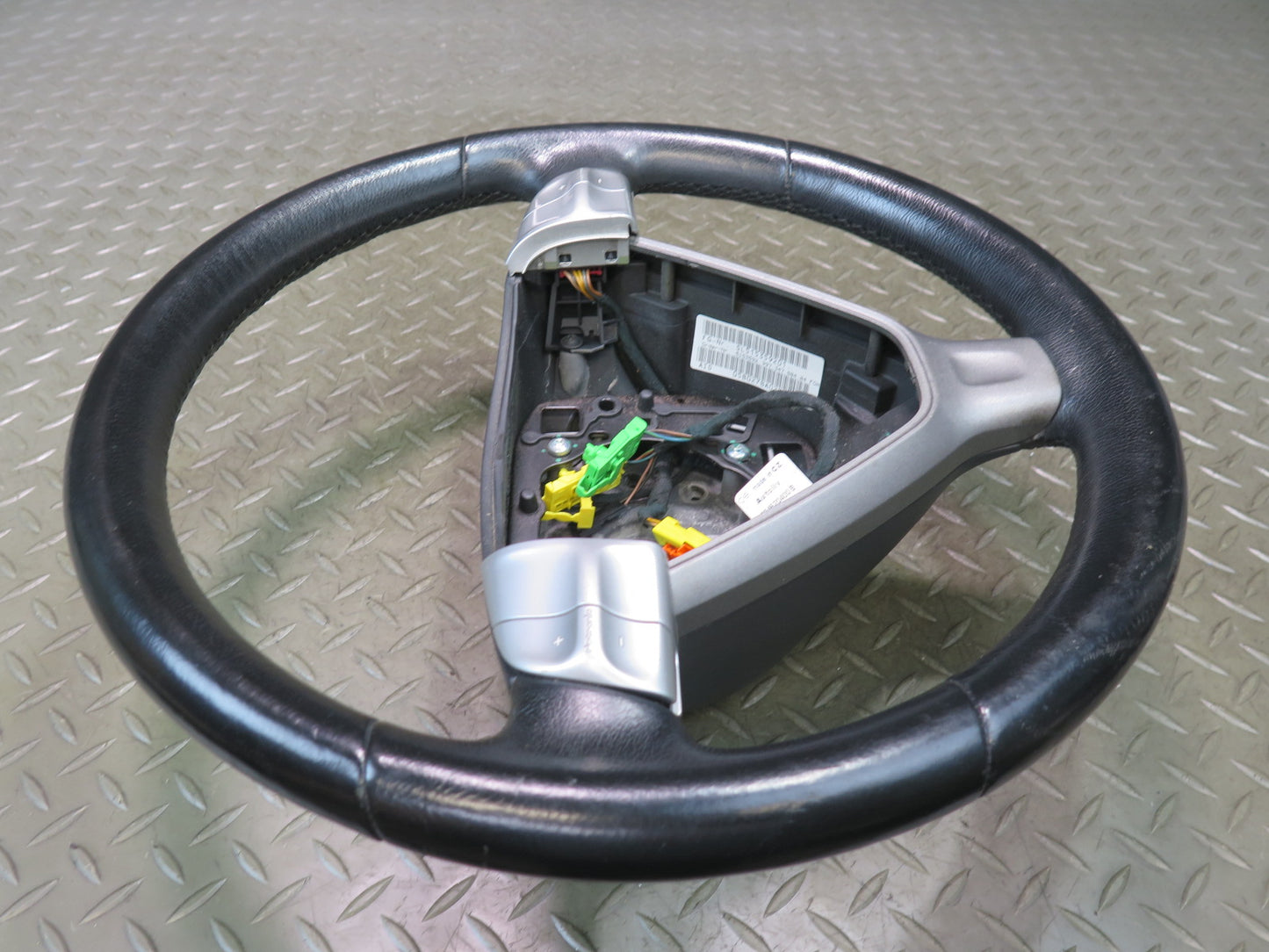 2005-2008 Porsche Boxster 987 Leather Steering Tiptronic W/ Controls Black
