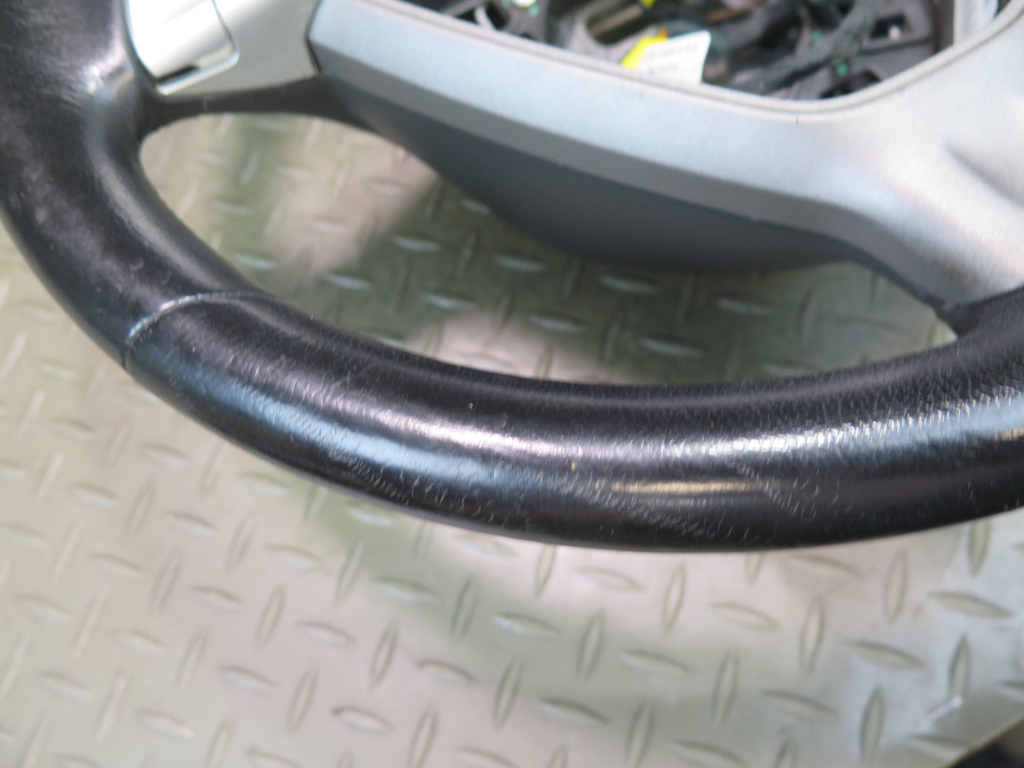 2005-2008 Porsche Boxster 987 Leather Steering Tiptronic W/ Controls Black