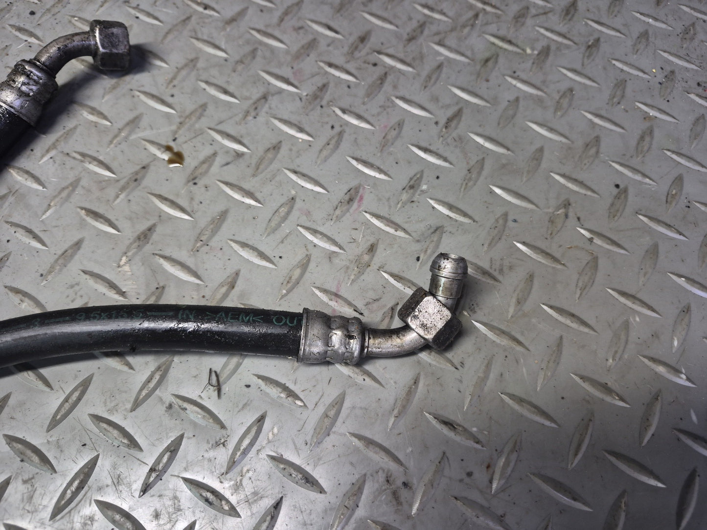 03-06 Mercedes R230 SL55 AMG 722.643 A/T Transmission Oil Cooling Hose Pipe OEM