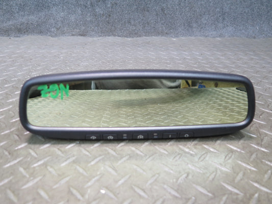 04-06 Nissan 350Z Convertible Auto Dim Interior Rear View Mirror w Homelink OEM