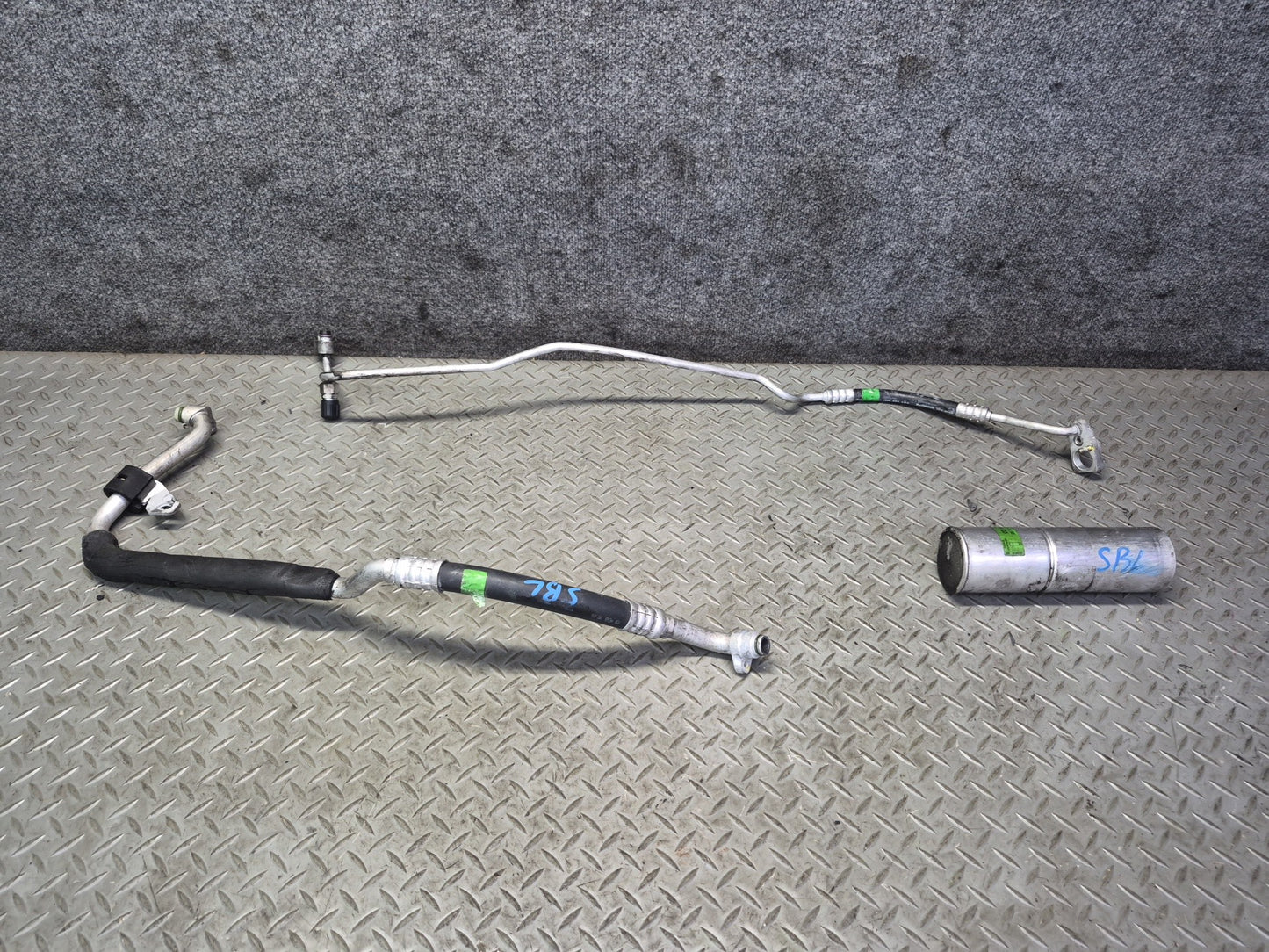 03-06 Mercedes R230 SL55 AMG Set of 3 A/C Air Condition Hose Pipe Line Dryer OEM