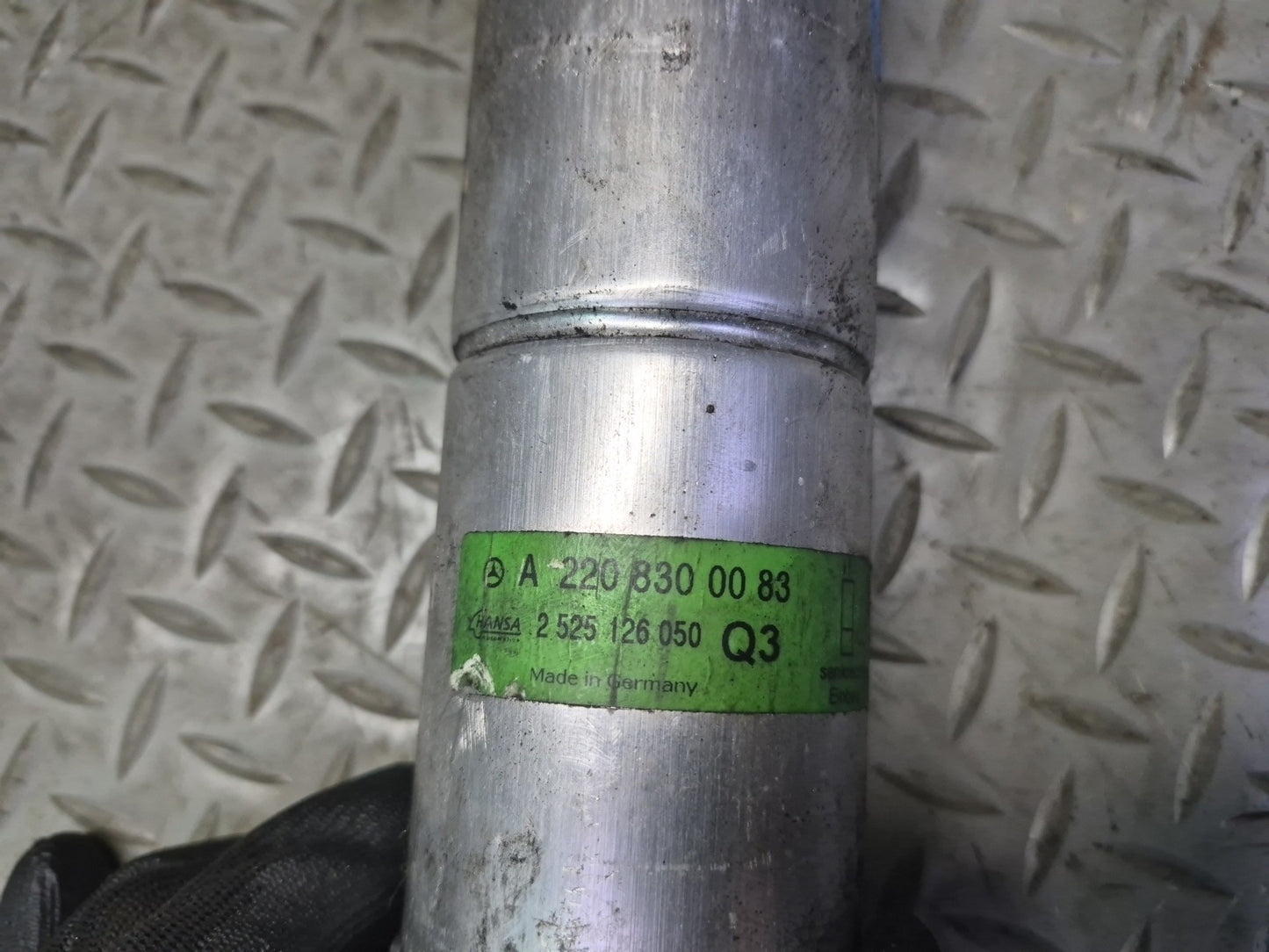 03-06 Mercedes R230 SL55 AMG Set of 3 A/C Air Condition Hose Pipe Line Dryer OEM
