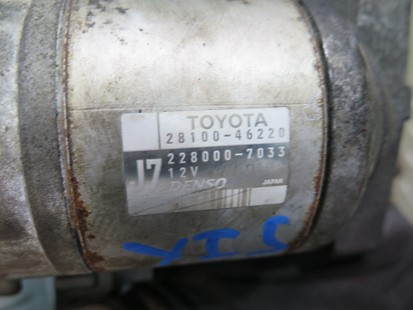 01-05 Lexus JCE10L IS300 Engine Starter Motor 28100-46220 OEM