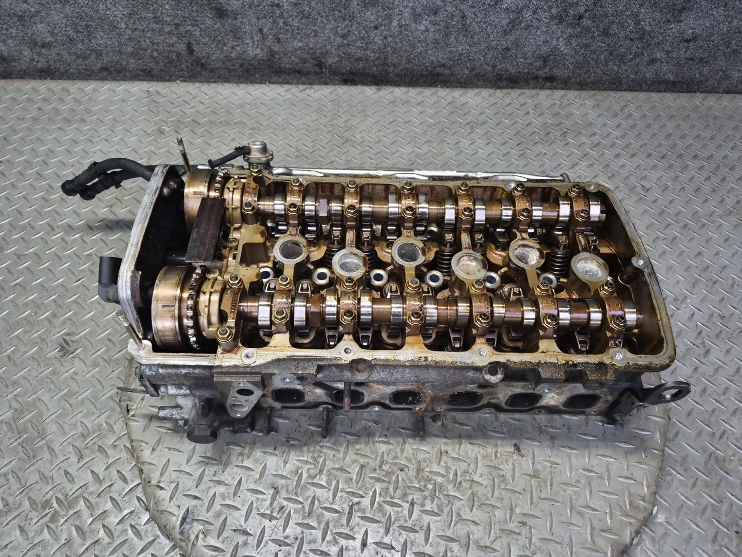 01-03 VW Eurovan T4 2.8L AXK VR6 Engine Cylinder Head w Camshafts 108K Miles OEM