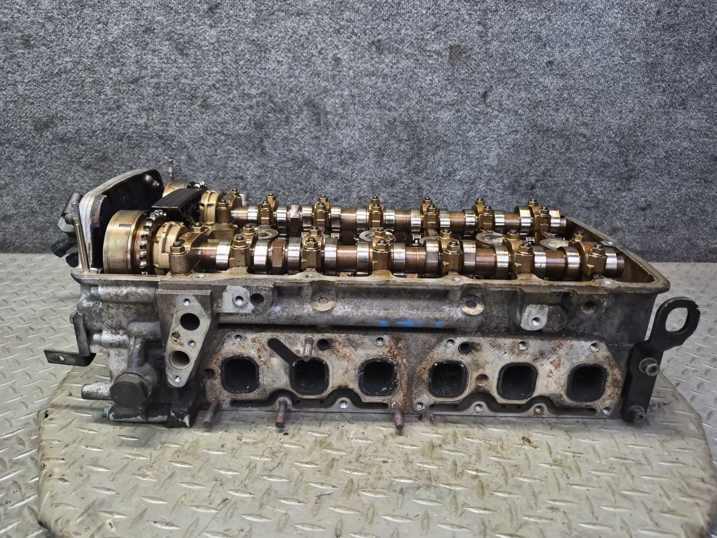 01-03 VW Eurovan T4 2.8L AXK VR6 Engine Cylinder Head w Camshafts 108K Miles OEM