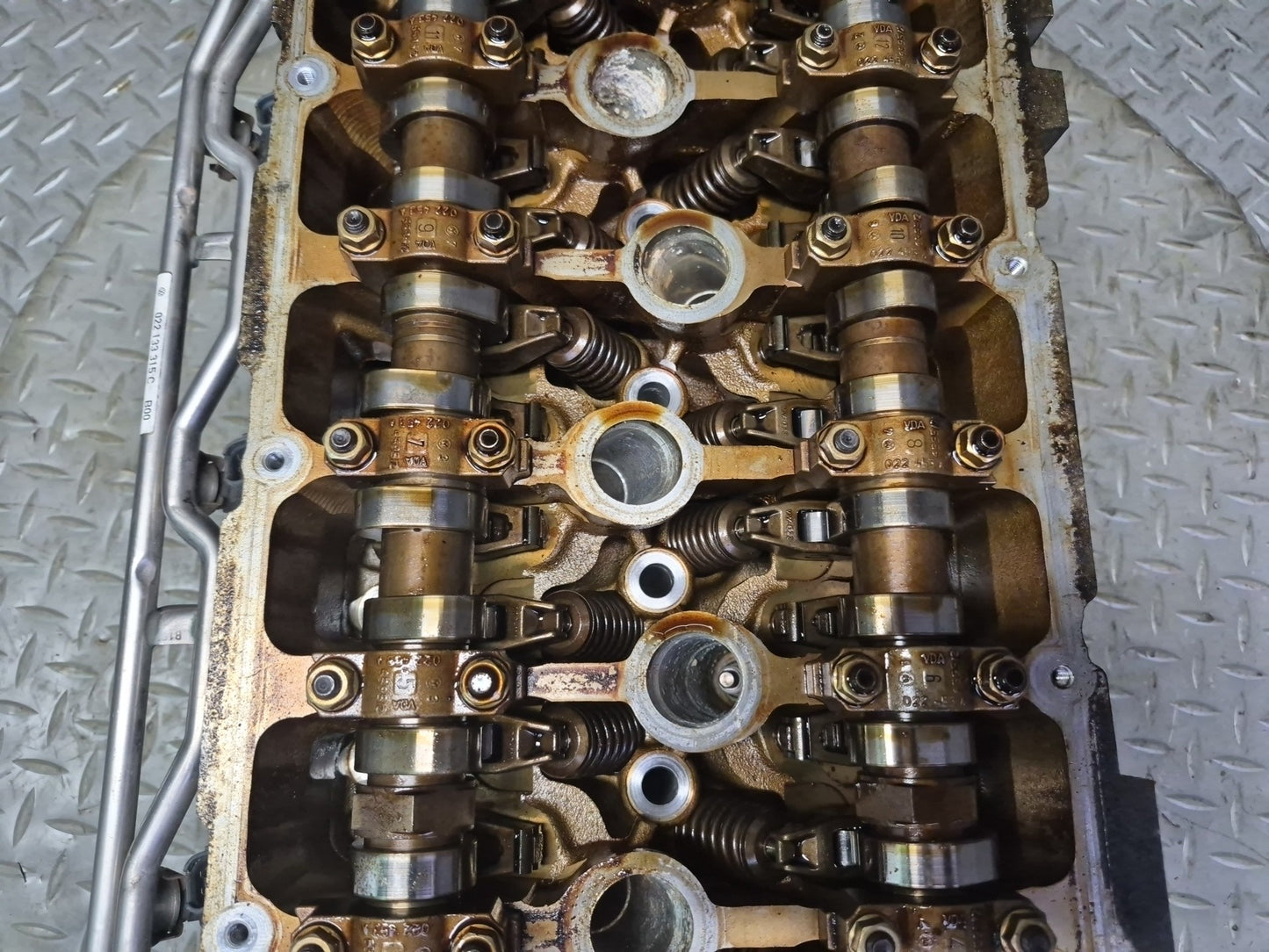01-03 VW Eurovan T4 2.8L AXK VR6 Engine Cylinder Head w Camshafts 108K Miles OEM
