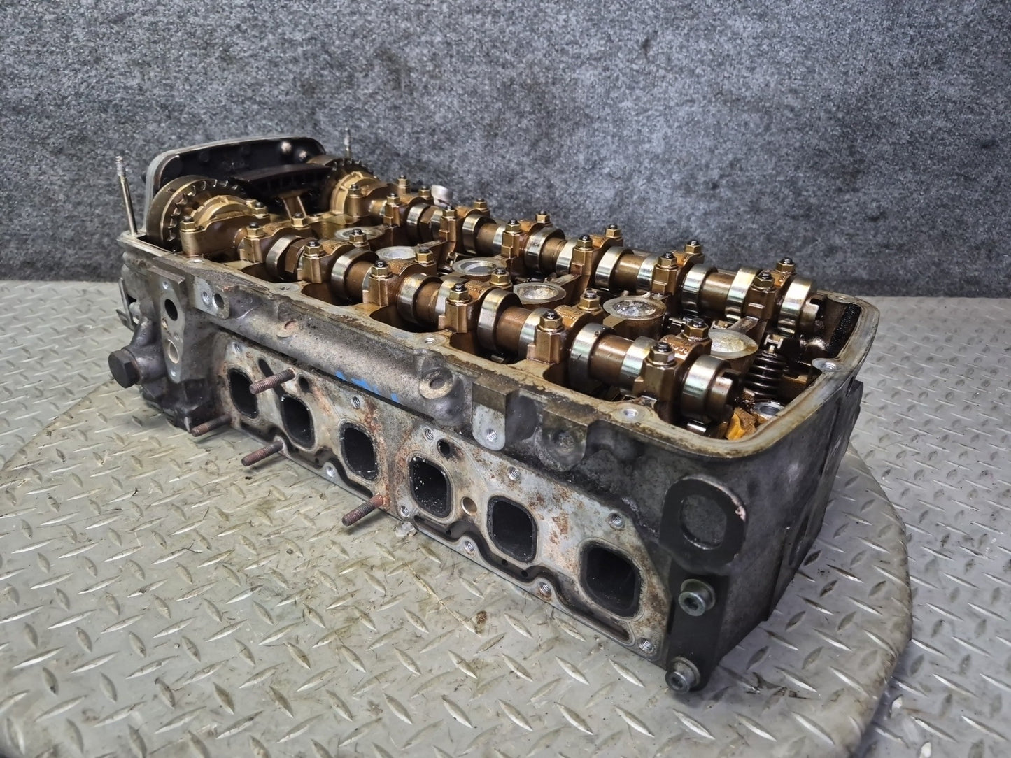 01-03 VW Eurovan T4 2.8L AXK VR6 Engine Cylinder Head w Camshafts 108K Miles OEM