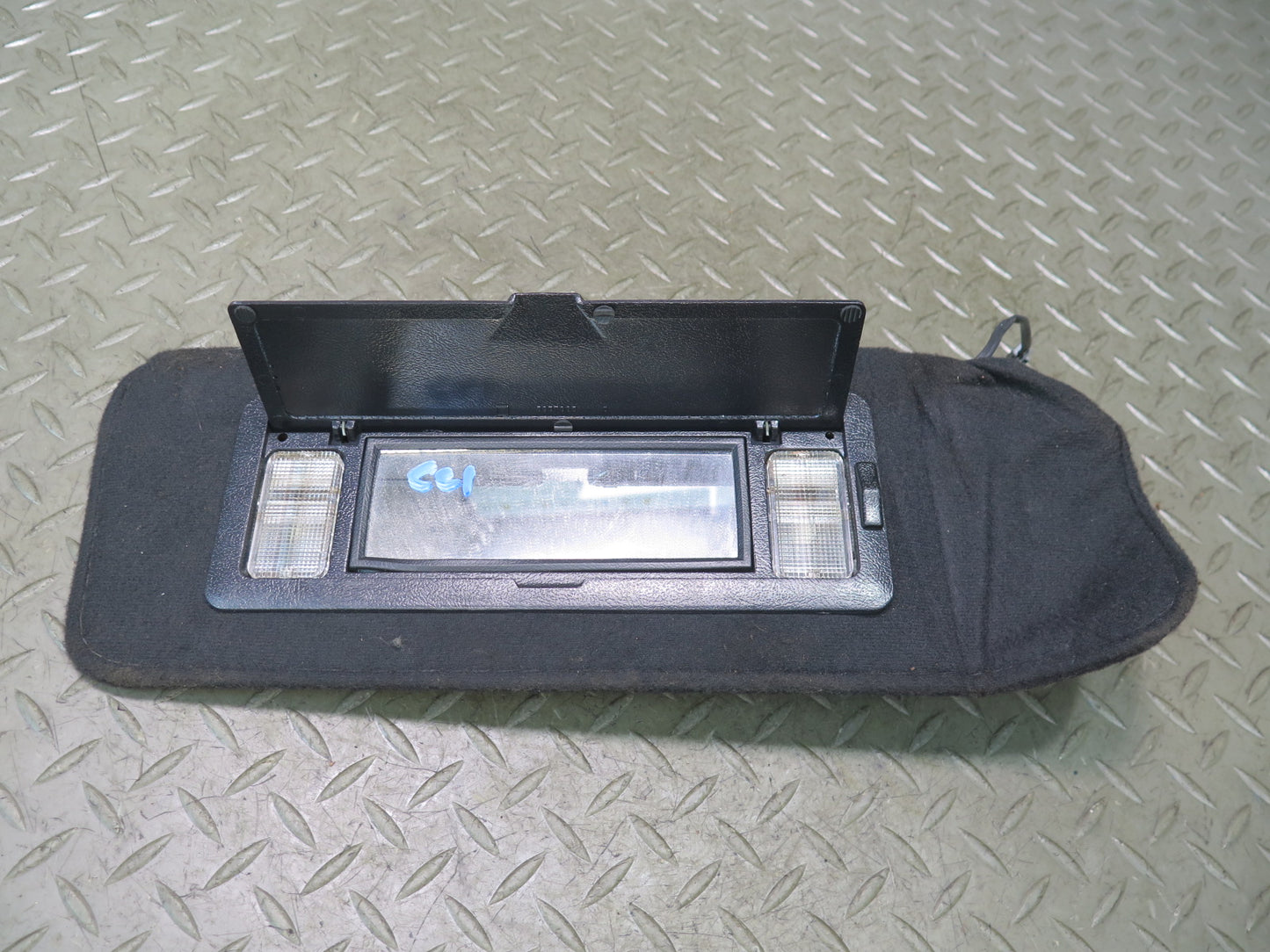 84-96 Chevrolet Corvette C4 Convertible Set of 2 Front Sun Visor OEM