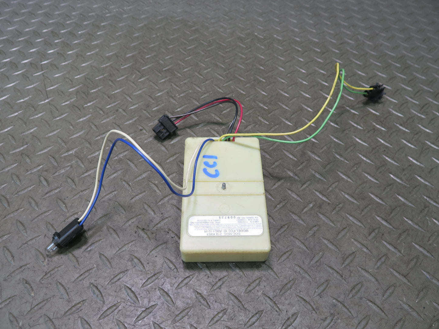 93-96 Chevrolet Corvette C4 TPMS Tire Pressure Sensor Module 10161858 OEM