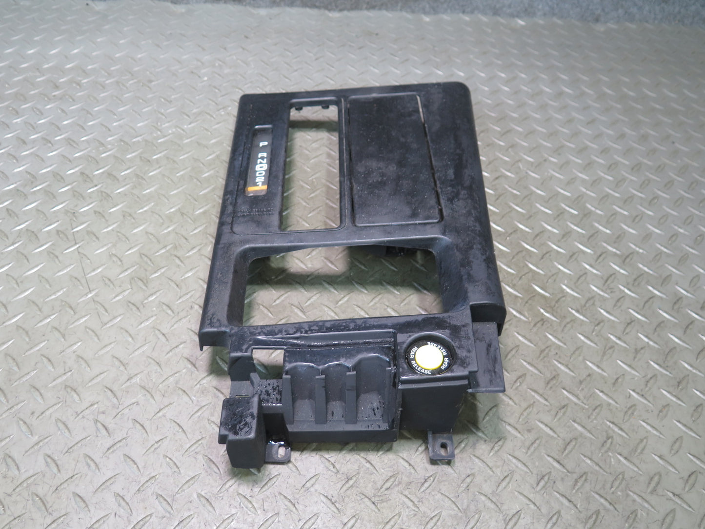 94-96 Chevrolet Corvette C4 A/T Center Console Shifter Trim w CUP Holder OEM