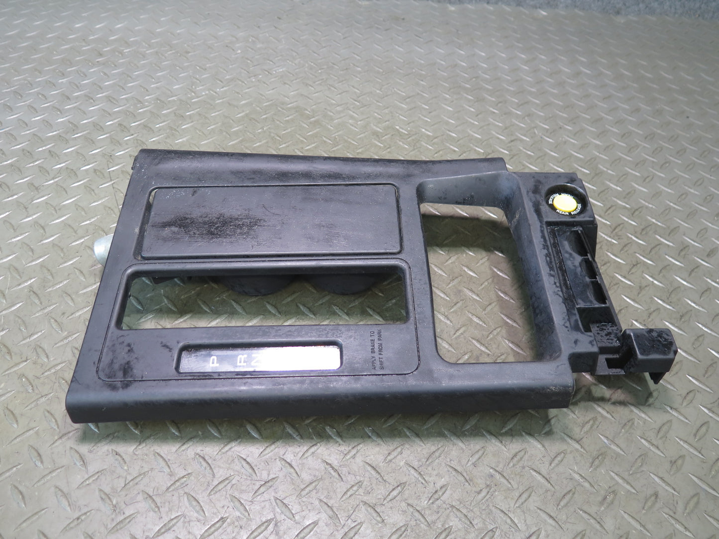 94-96 Chevrolet Corvette C4 A/T Center Console Shifter Trim w CUP Holder OEM
