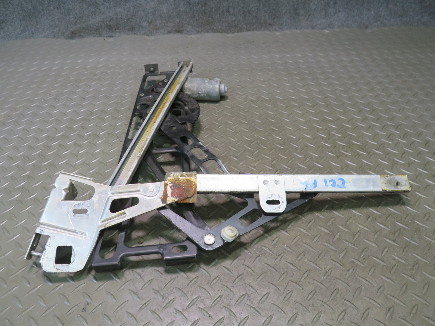 84-96 Chevrolet Corvette C4 Left Door Window Regulator w Motor OEM