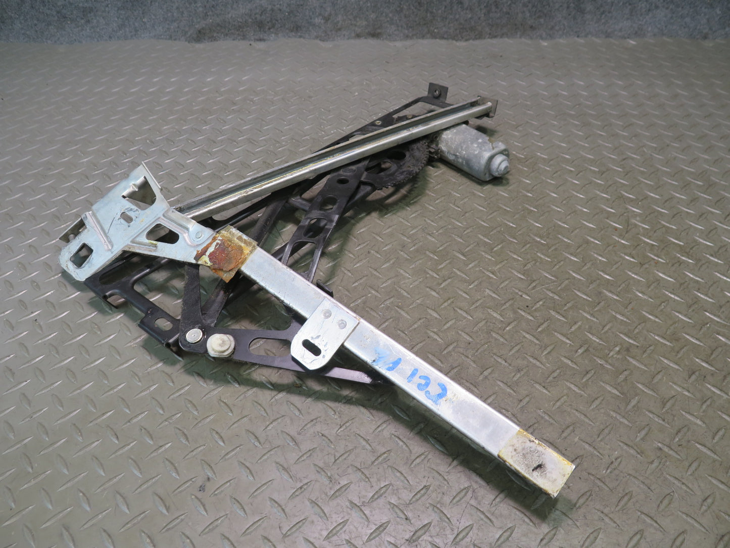 84-96 Chevrolet Corvette C4 Left Door Window Regulator w Motor OEM