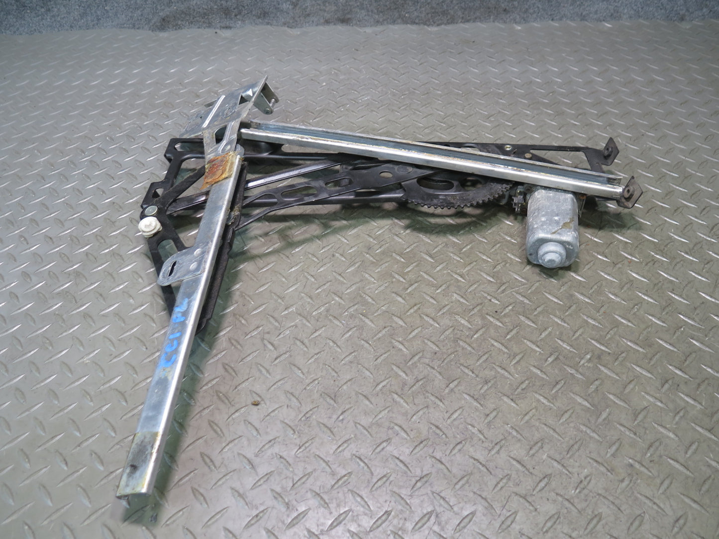 84-96 Chevrolet Corvette C4 Left Door Window Regulator w Motor OEM