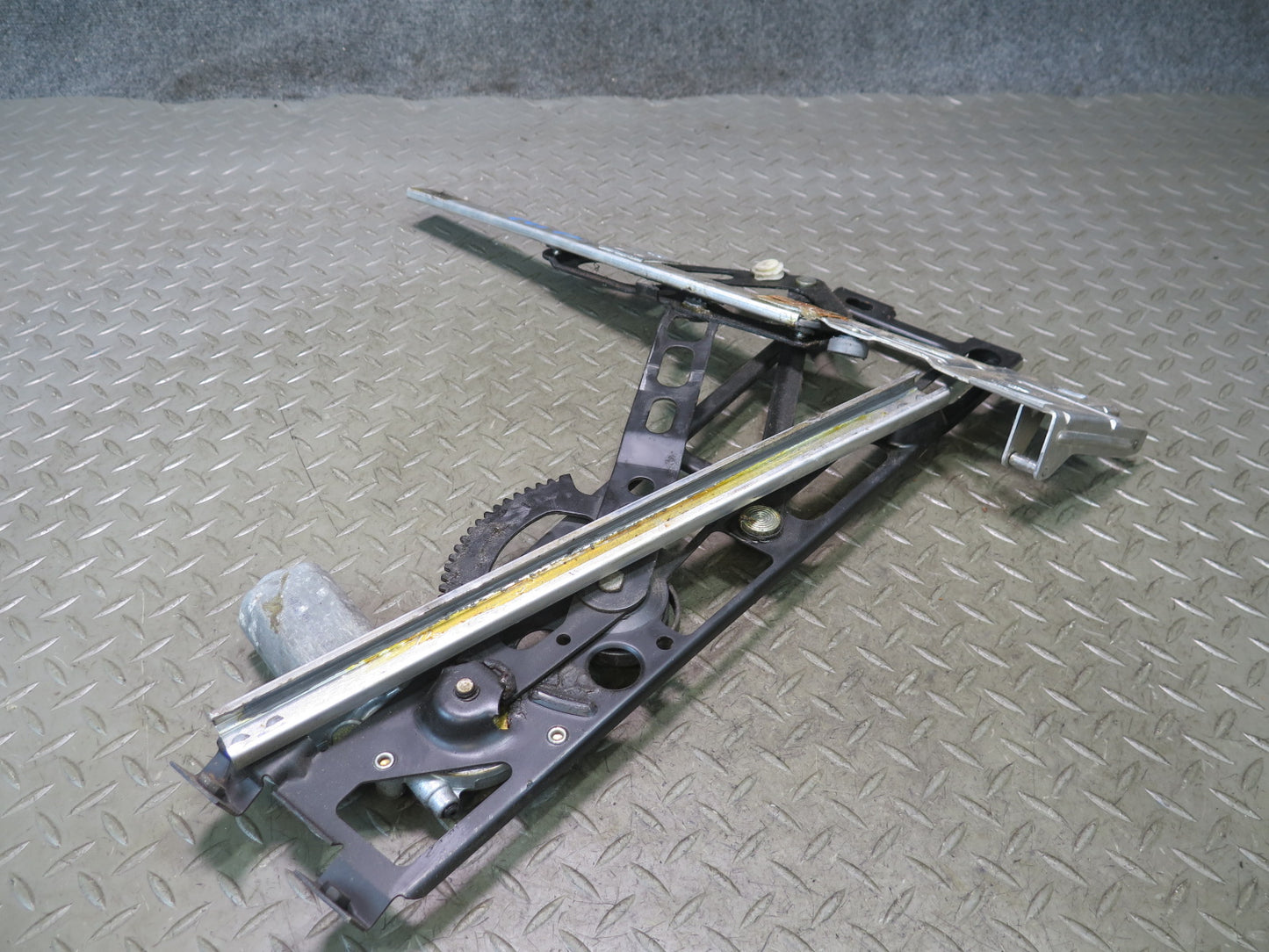 84-96 Chevrolet Corvette C4 Left Door Window Regulator w Motor OEM