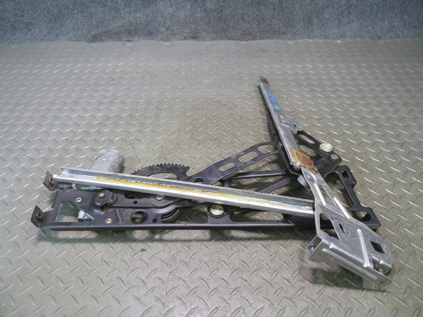 84-96 Chevrolet Corvette C4 Left Door Window Regulator w Motor OEM