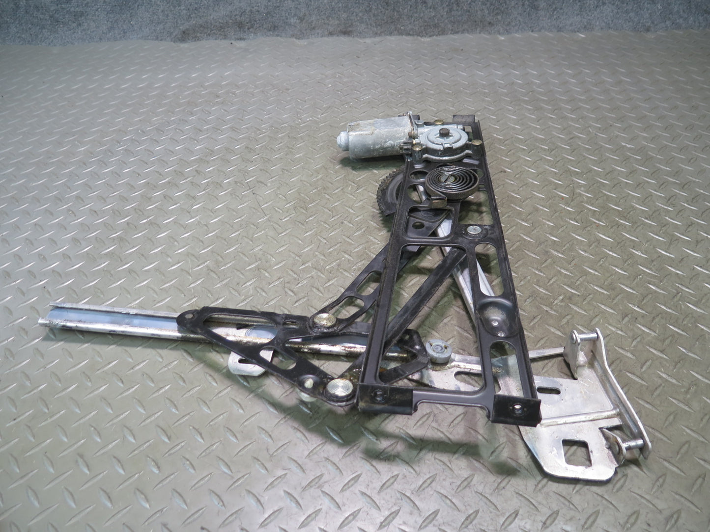 84-96 Chevrolet Corvette C4 Left Door Window Regulator w Motor OEM