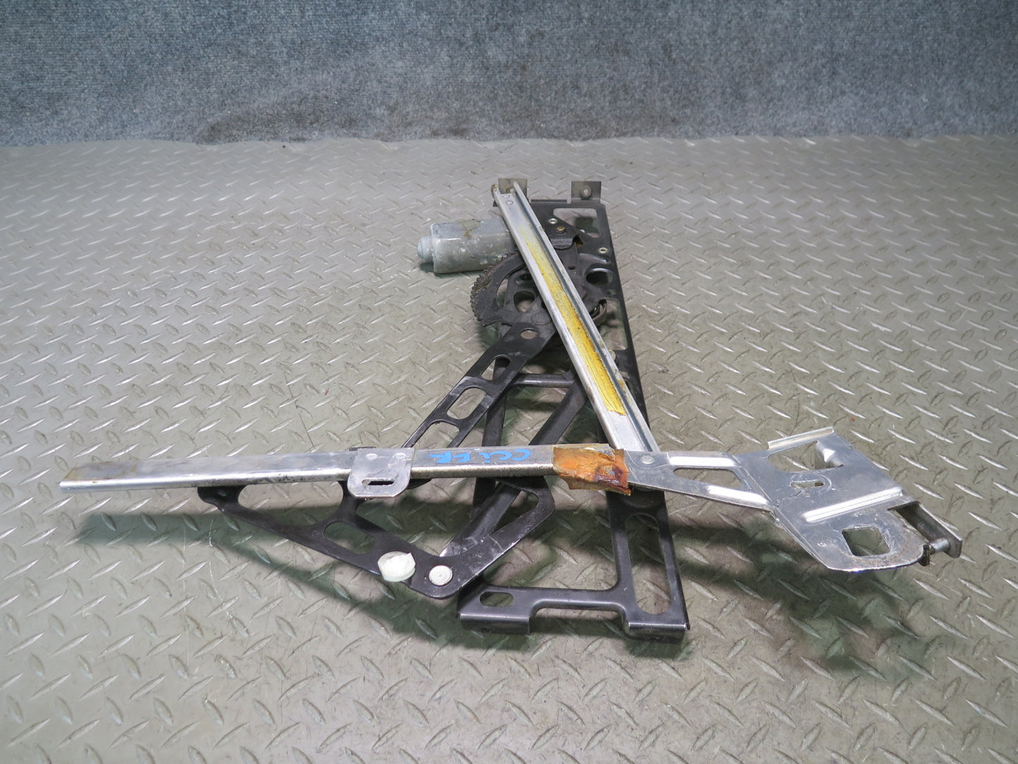 84-96 Chevrolet Corvette C4 Right Door Window Regulator w Motor OEM