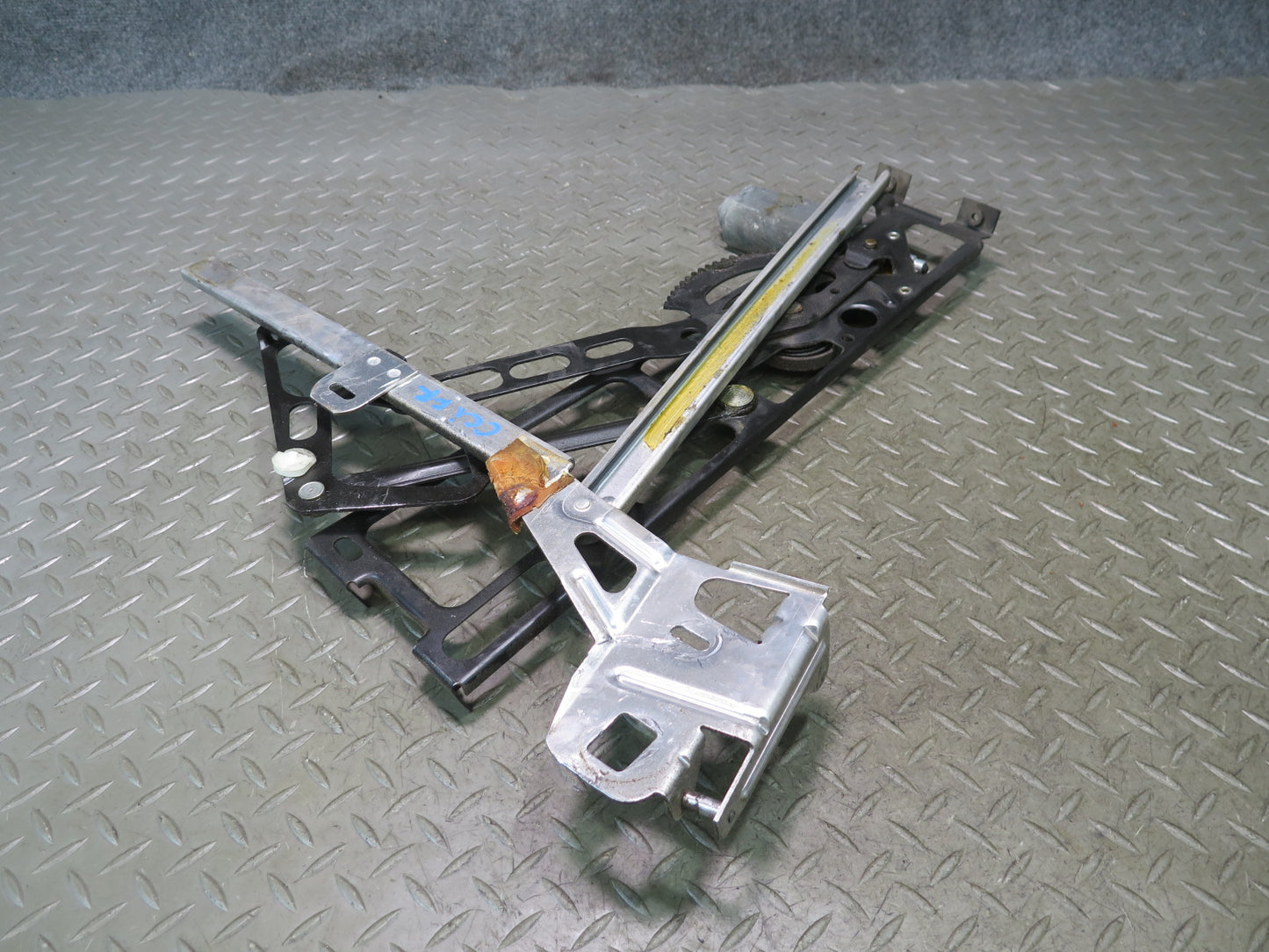 84-96 Chevrolet Corvette C4 Right Door Window Regulator w Motor OEM