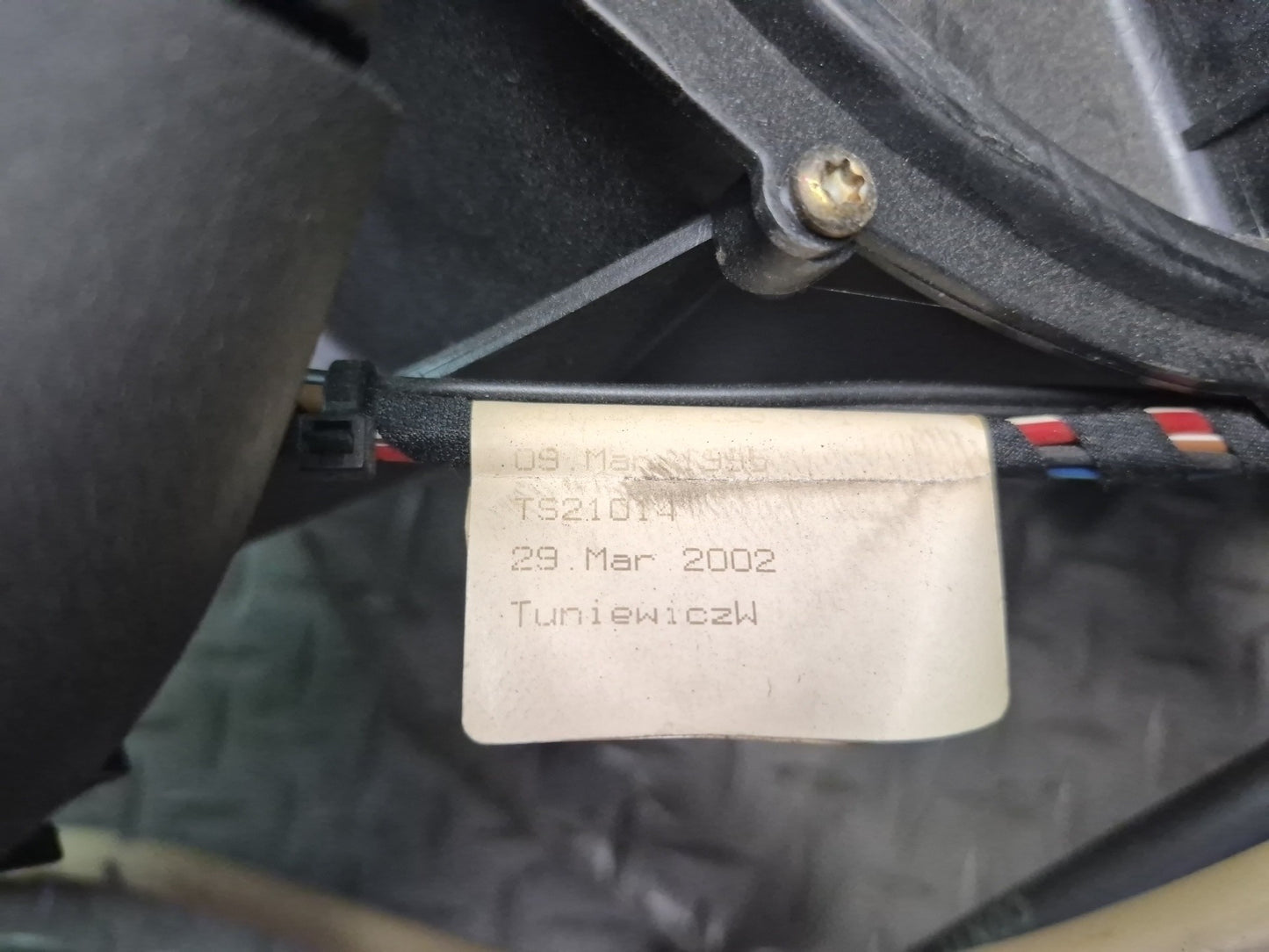 99-03 VW Eurovan T4 Rear Hvac A/C Evaporator Blower Motor Climate Box OEM