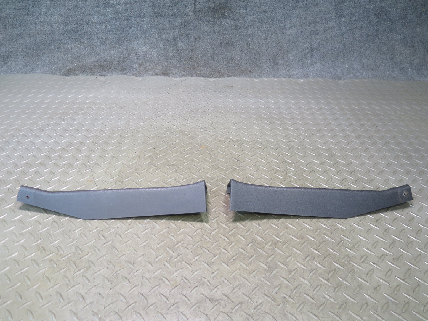 92-96 Chevrolet Corvette C4 Convertible Door Interior Upper Trim Panel Set OEM