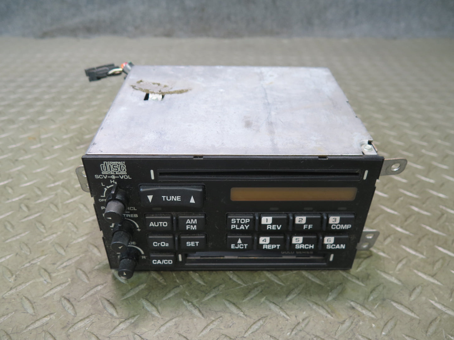 95-96 Chevrolet Corvette C4 Cassette Radio CD Player Receiver Head Unit OEM