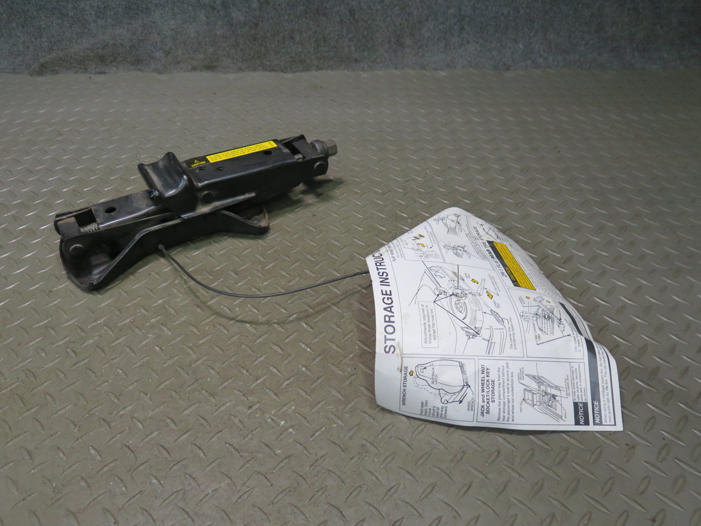84-96 Chevrolet Corvette C4 Spare Tire Lift Jack Tool OEM