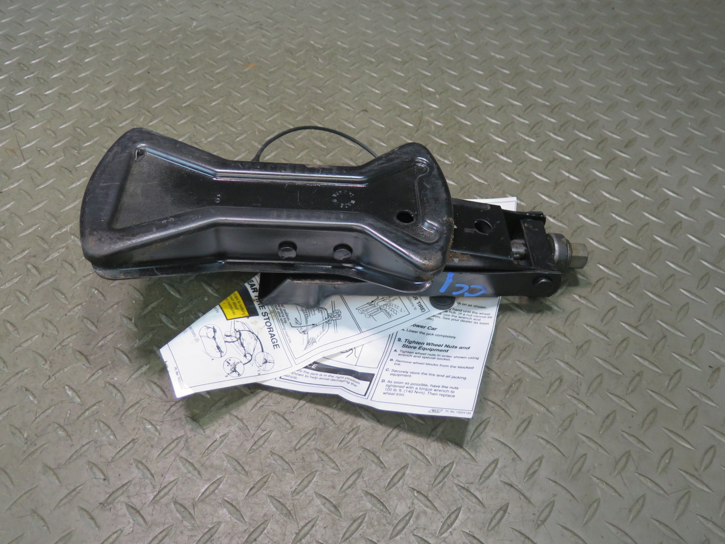 84-96 Chevrolet Corvette C4 Spare Tire Lift Jack Tool OEM
