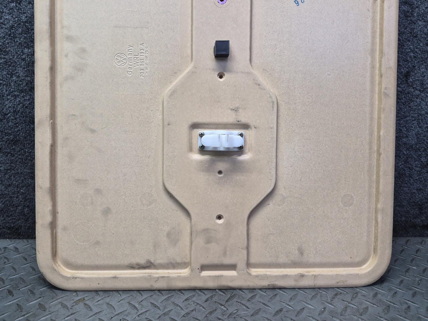 99-03 Volkswagen VW Eurovan T4 Rear Folding Table TOP 703861183A Gray OEM