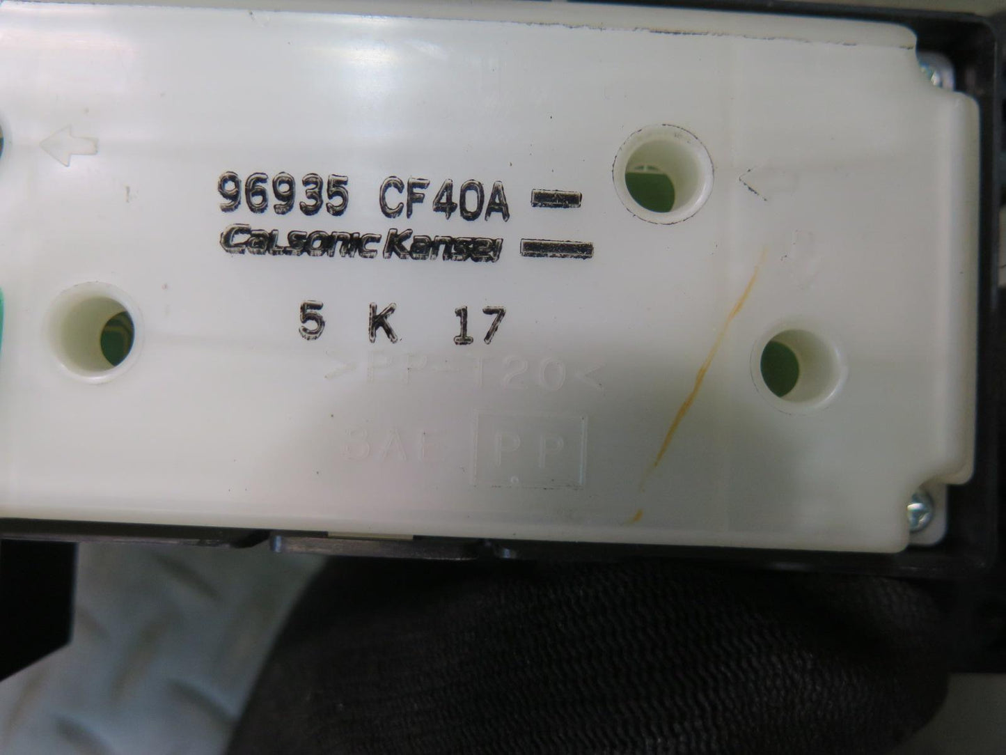 06-09 Nissan Z33 350Z A/C Heater Climate Control Switch Panel 96935-CF40A OEM