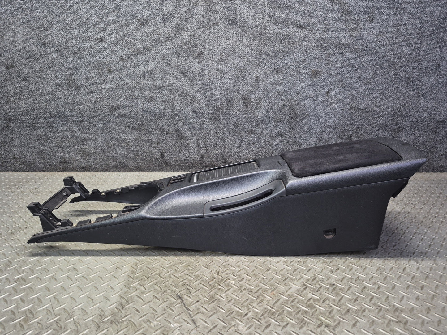 06-09 Nissan 350Z Z33 Convertible M/T Center Console Trim Cover Panel Black OEM