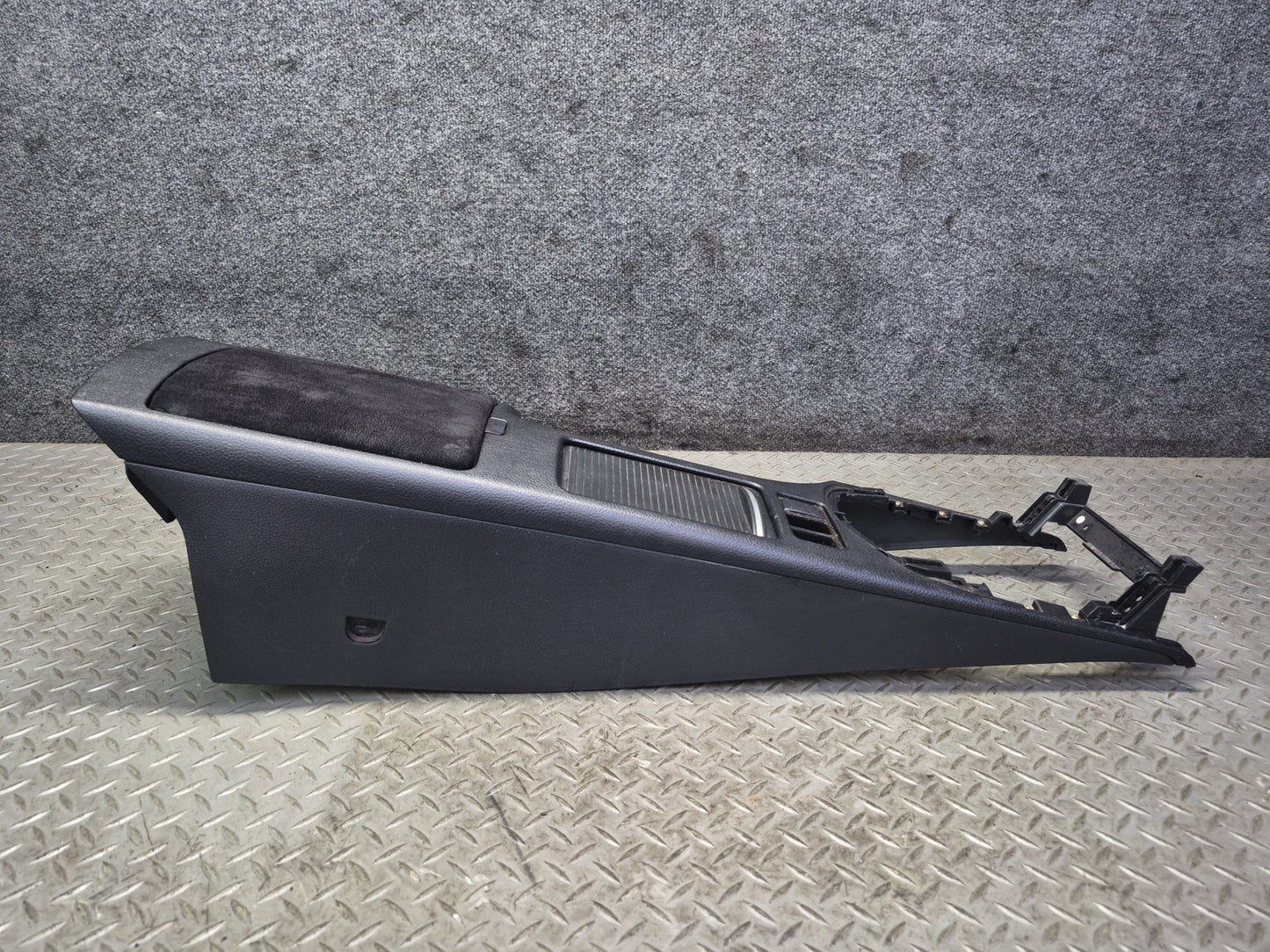 06-09 Nissan 350Z Z33 Convertible M/T Center Console Trim Cover Panel Black OEM
