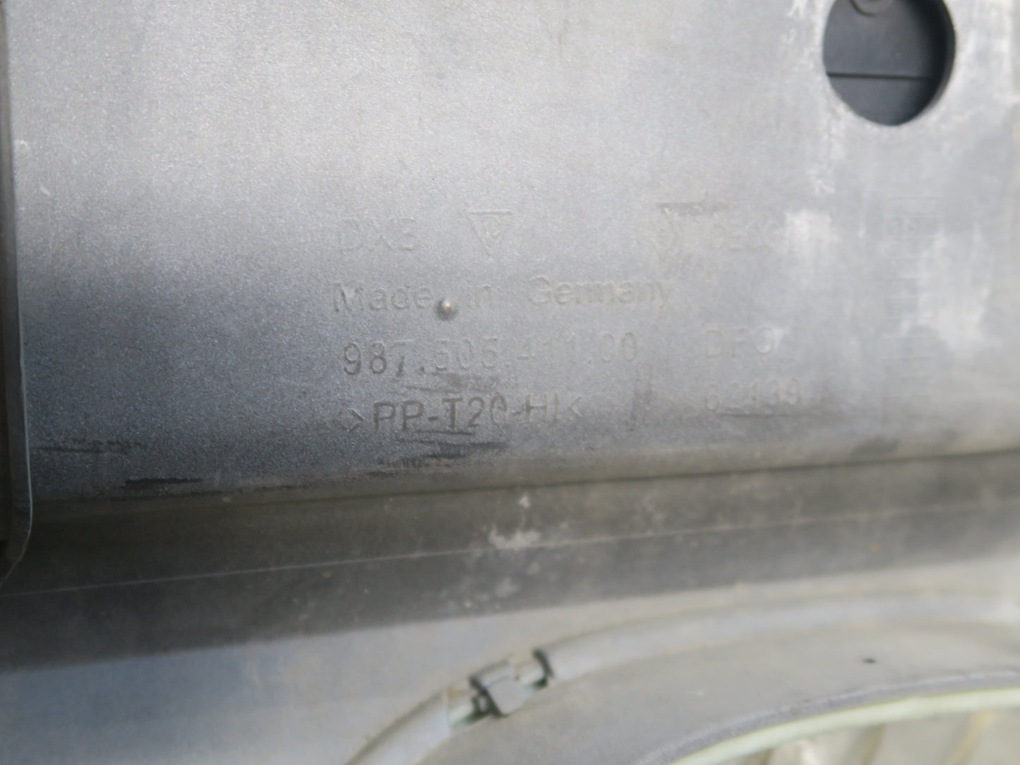 2005-2008 Porsche Boxster 987 Rear Bumper Cover Panel Gray
