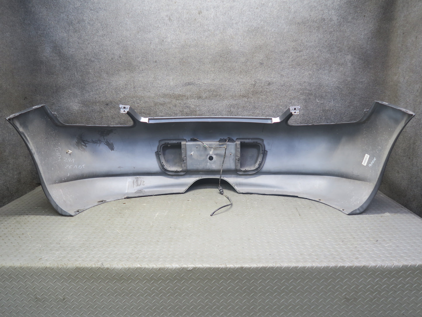 2005-2008 Porsche Boxster 987 Rear Bumper Cover Panel Gray