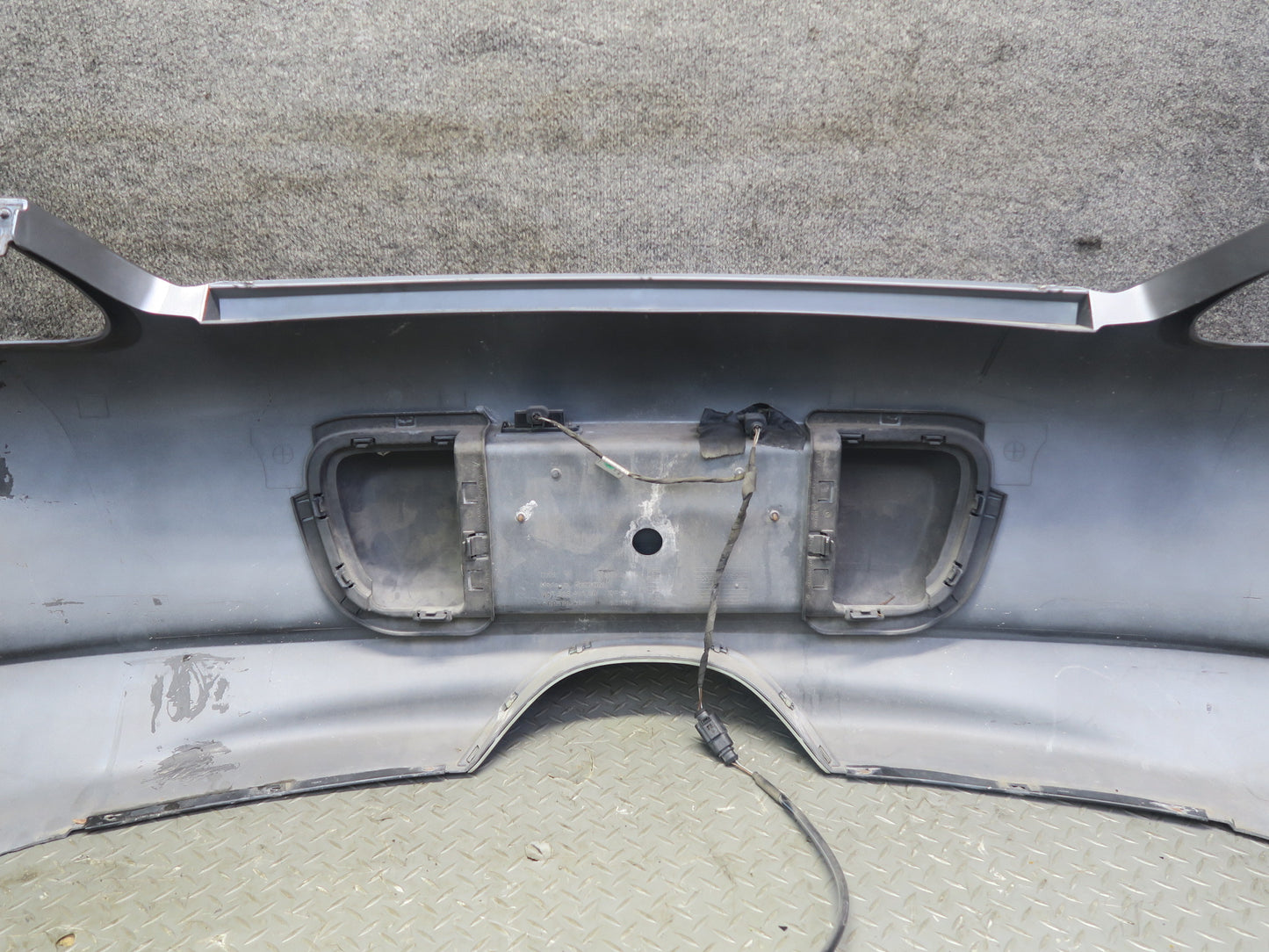 2005-2008 Porsche Boxster 987 Rear Bumper Cover Panel Gray