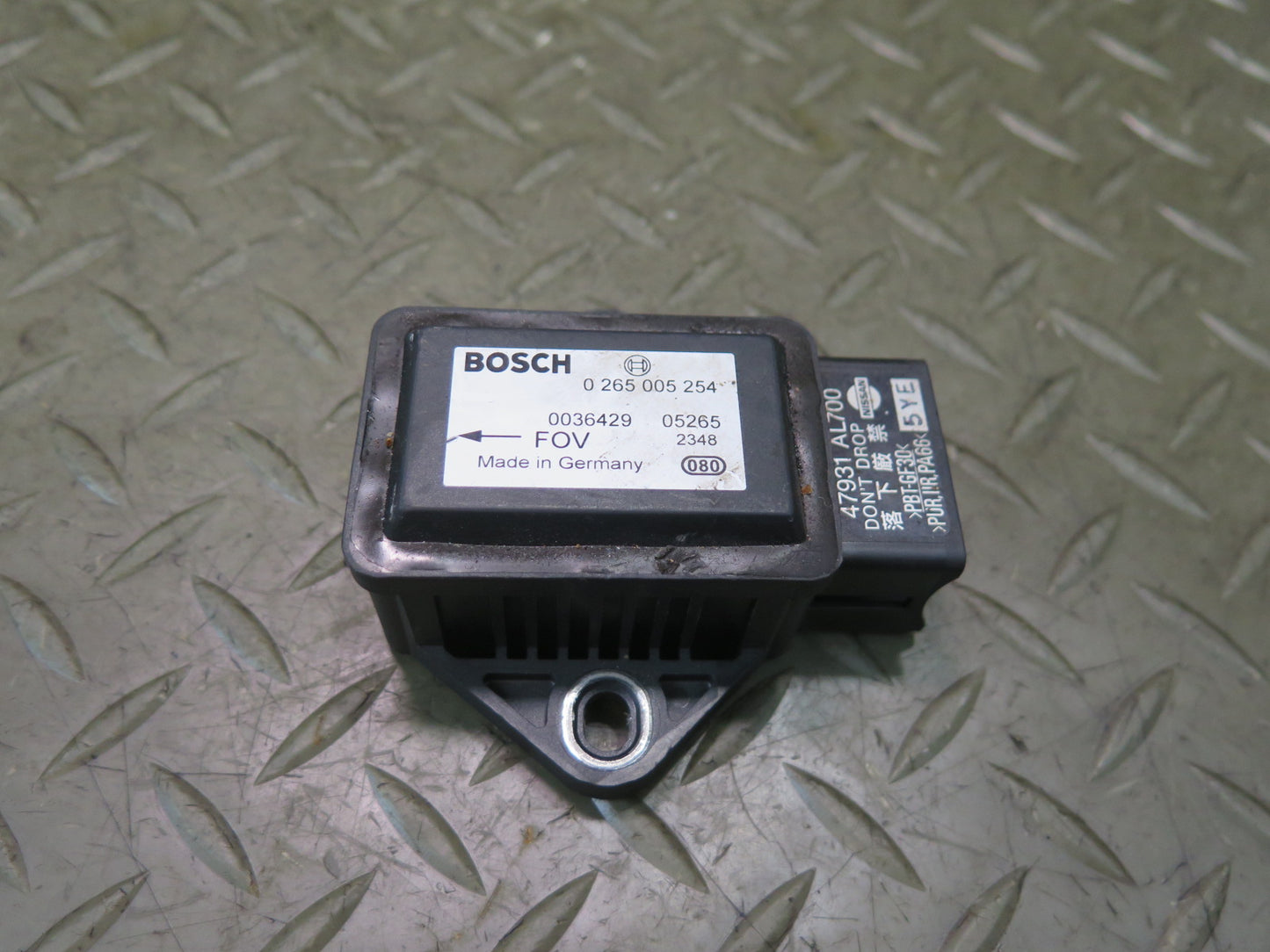 04-09 Nissan 350Z Z33 Convertible Gravity YAW Rate Sensor 47931-AL700 OEM