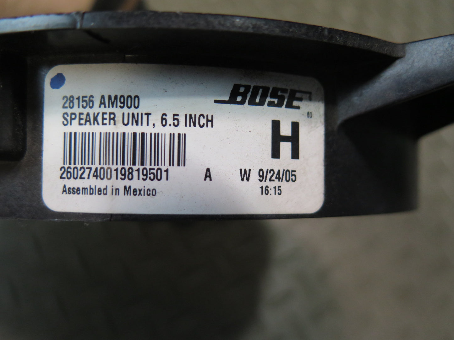 03-09 Nissan Z33 350Z Set of 2 Left & Right Door Bose Speaker 28156-AM900 OEM