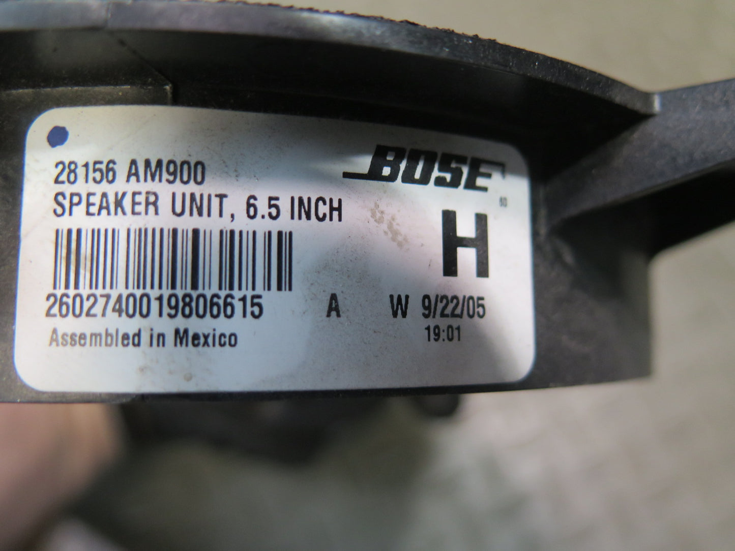 03-09 Nissan Z33 350Z Set of 2 Left & Right Door Bose Speaker 28156-AM900 OEM