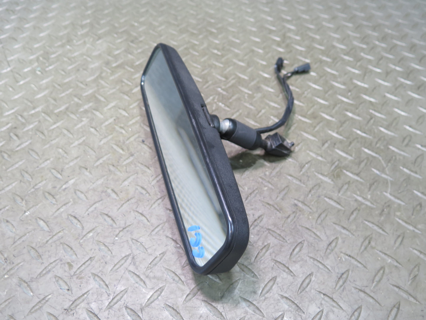 86-96 Chevrolet Corvette C4 Convert Manual Dimming Interior Rear View Mirror OEM
