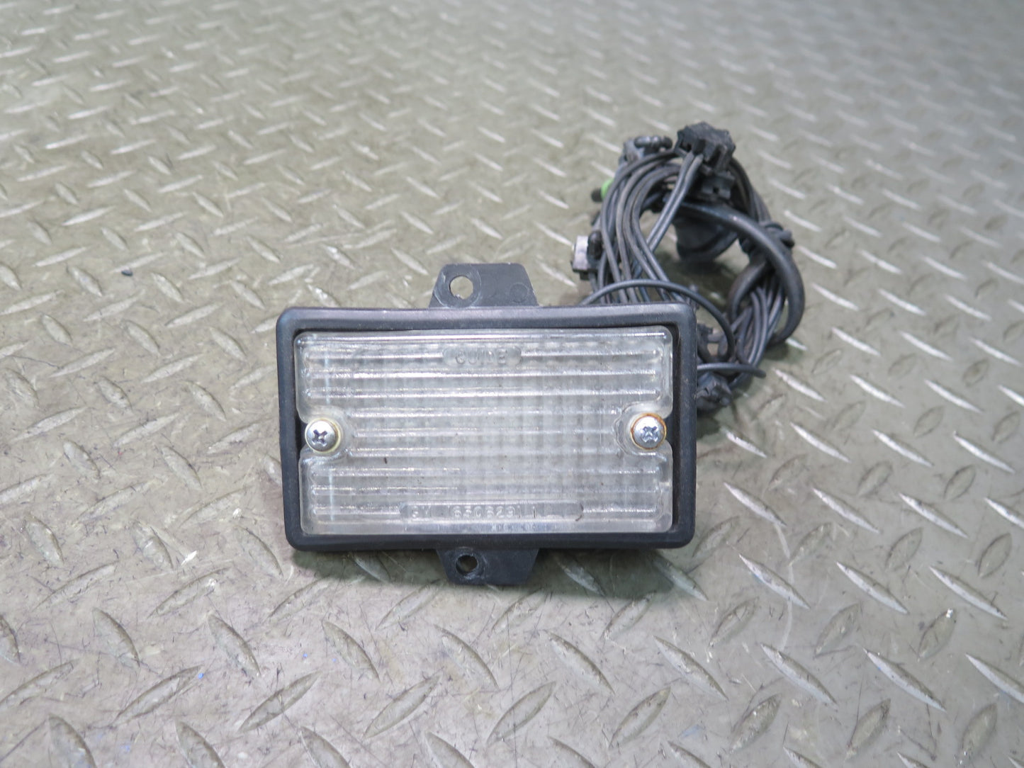 84-96 Chevrolet Corvette C4 Set of 2 Front Under Hood Light Lamp OEM