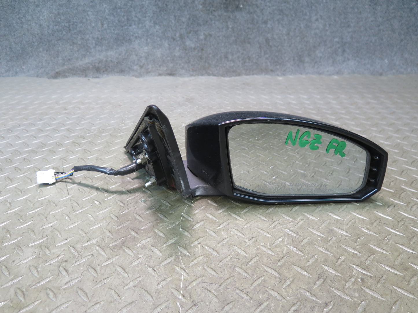 04-09 Nissan 350Z Convert Right Door Exterior Side View Heated Power Mirror OEM