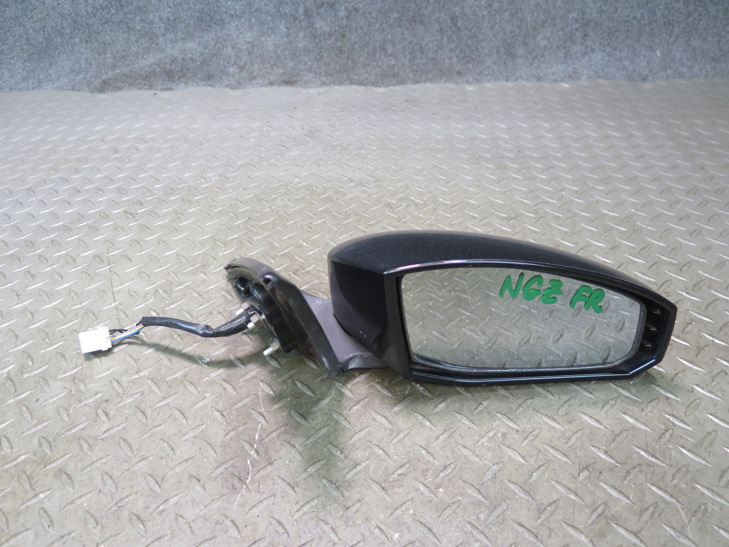 04-09 Nissan 350Z Convert Right Door Exterior Side View Heated Power Mirror OEM