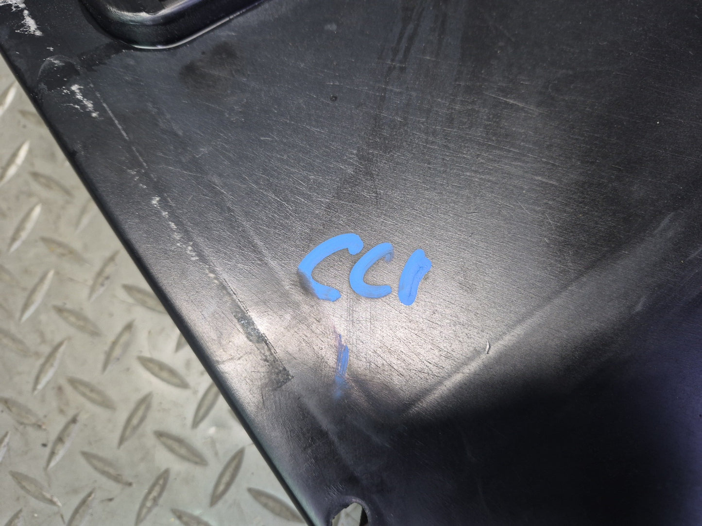 91-96 Chevrolet Corvette C4 Rear Floor Compartment Storage BIN Frame Panel Dmgd