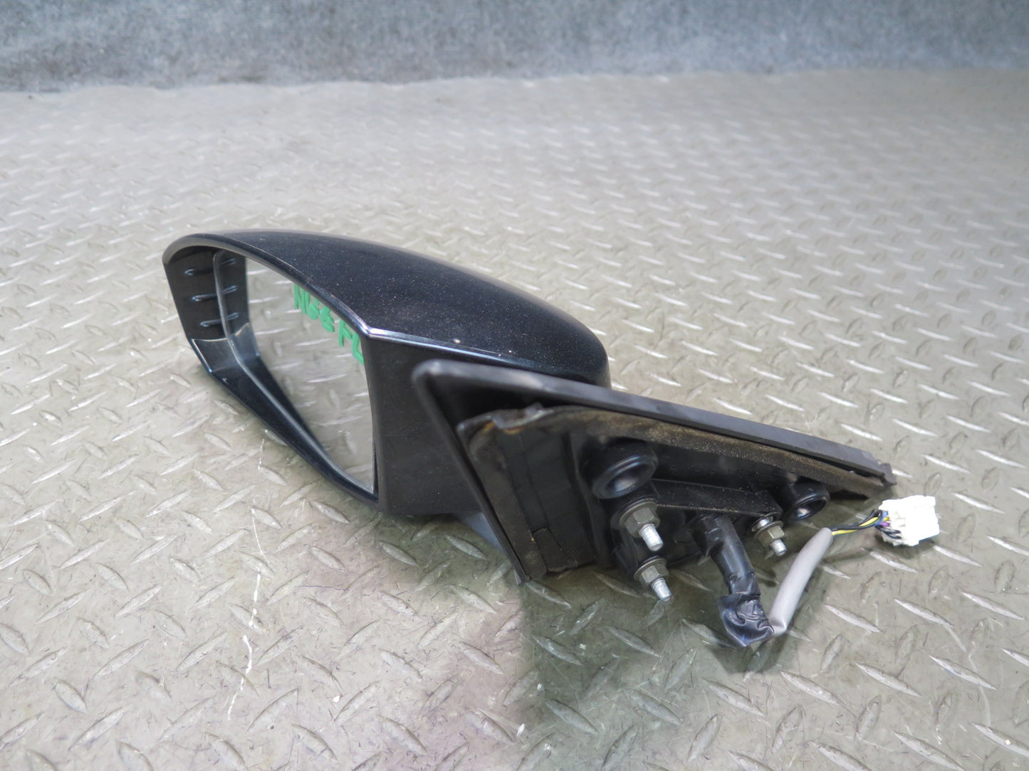 04-09 Nissan 350Z Convert Left Door Exterior Side View Heated Power Mirror OEM