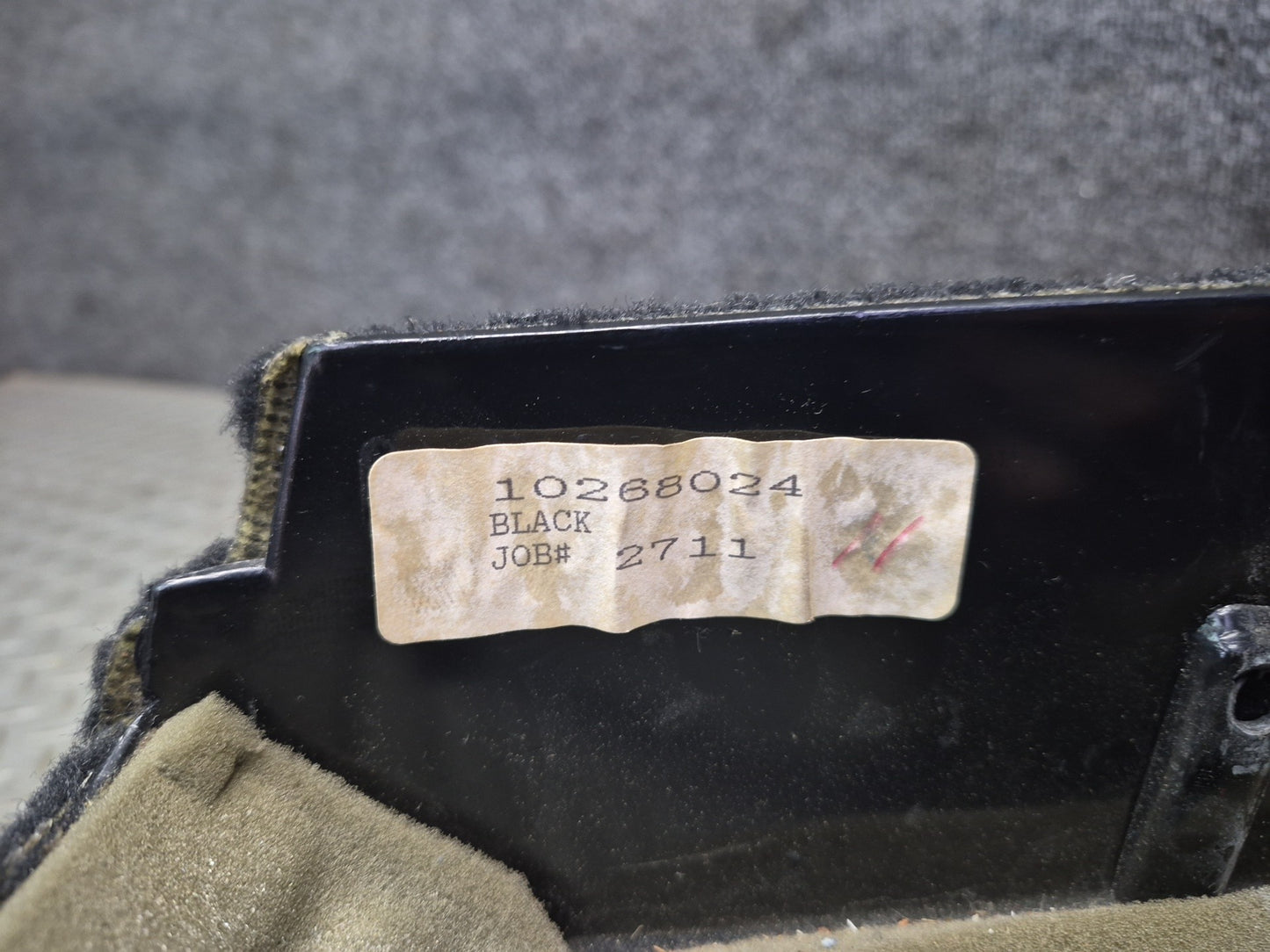 94-96 Chevrolet Corvette C4 Front Left Under Dash Lower Knee Trim Panel OEM