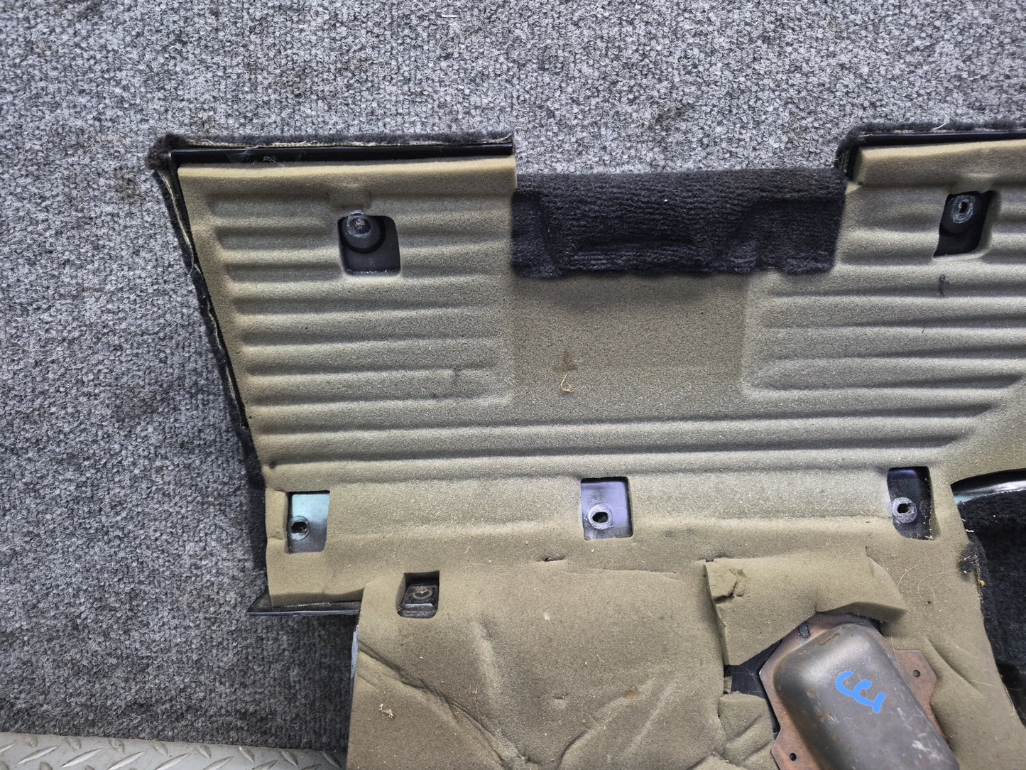 94-96 Chevrolet Corvette C4 Front Left Under Dash Lower Knee Trim Panel OEM