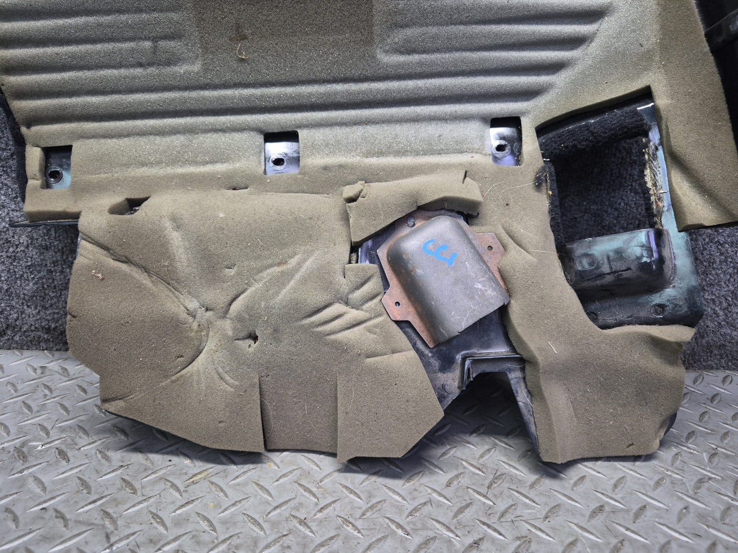 94-96 Chevrolet Corvette C4 Front Left Under Dash Lower Knee Trim Panel OEM